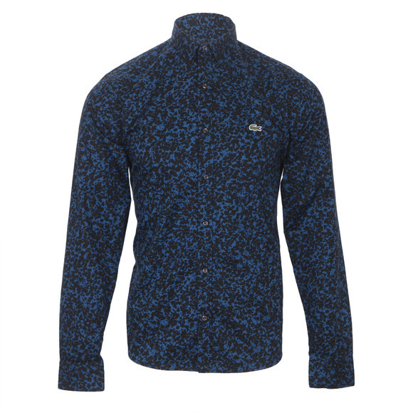Lacoste live ink splat shirt