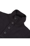 Gant Mens Blue Gant Navy Cotton Nautical Mockneck Jumper