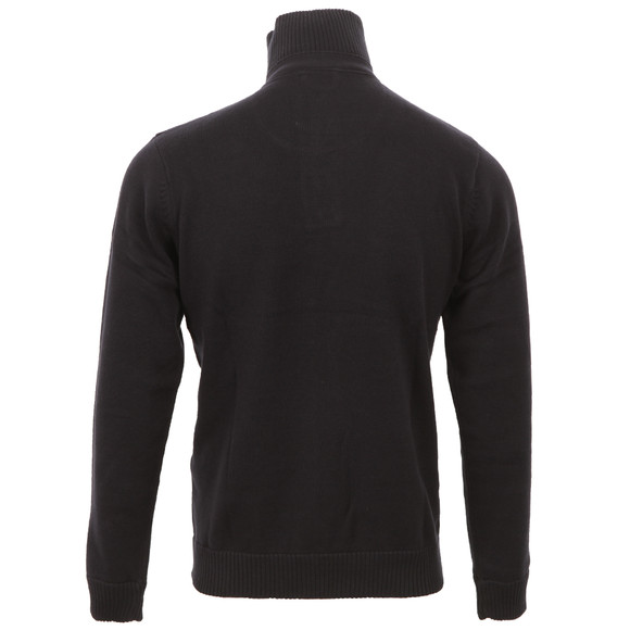 Gant Mens Blue Gant Navy Cotton Nautical Mockneck Jumper main image