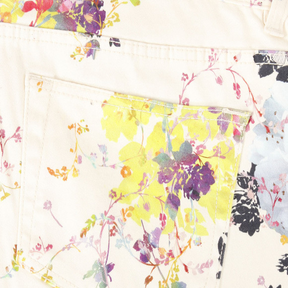 Ted Baker Womens White Ted Baker Eleano Summer Bloom Print Jean #3