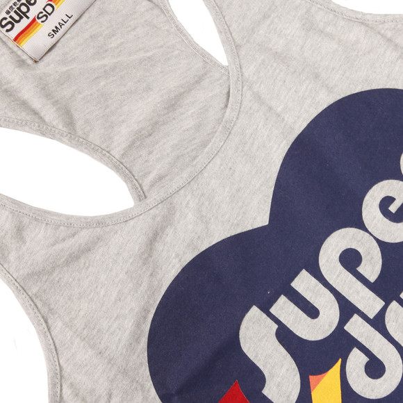 Superdry Womens Grey Superdry Love Dance Vest #2