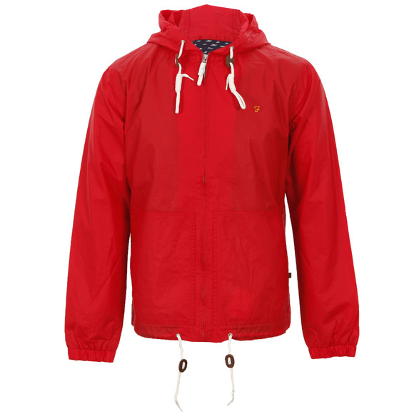 Farah Mens Orange Farah Dayton Burnt Orange Jacket main image