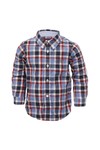 Gant Boys Red Gant M.M. Laundered Poplin Check Shirt