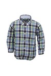 Gant Boys Green Gant M.M. Laundered Poplin Check Shirt