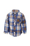 Timberland Boys Brown Timberland T05C97 Check Shirt