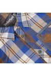 Timberland Boys Brown Timberland T05C97 Check Shirt