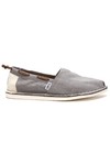 Toms Mens Grey Toms Grey Denim Stitchout Canvas