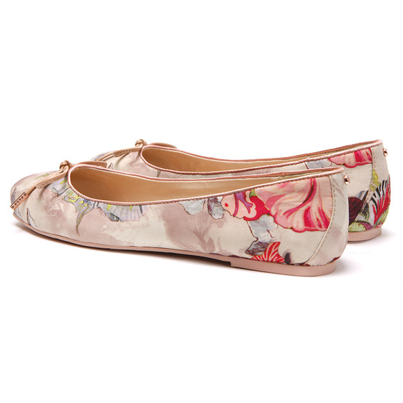 Ted Baker Womens Pink Charee Textile Ballet Pump #4