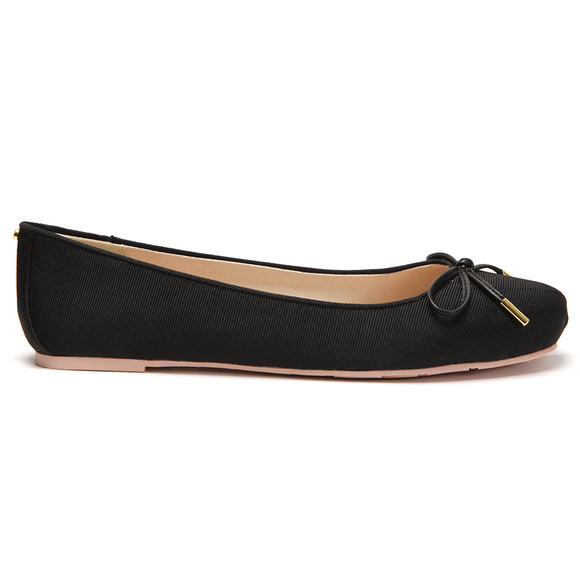 Ted Baker Womens Black Charee Textile Ballet Pump #5