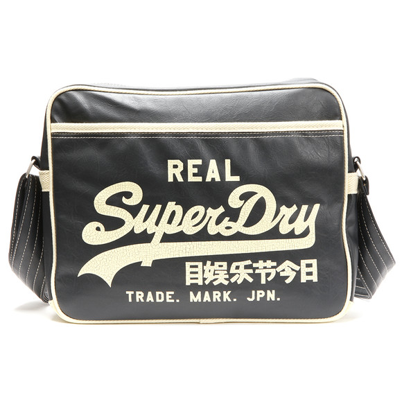 Superdry Mens Blue Superdry Dark Navy/ Cream Alumni Bag main image