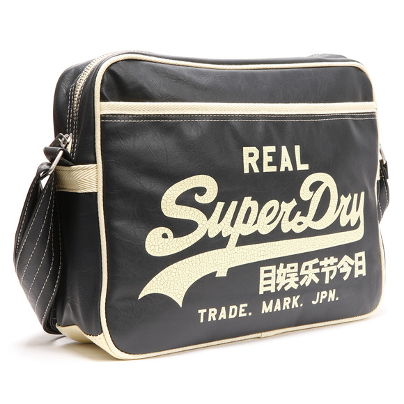 Superdry Mens Blue Superdry Dark Navy/ Cream Alumni Bag main image