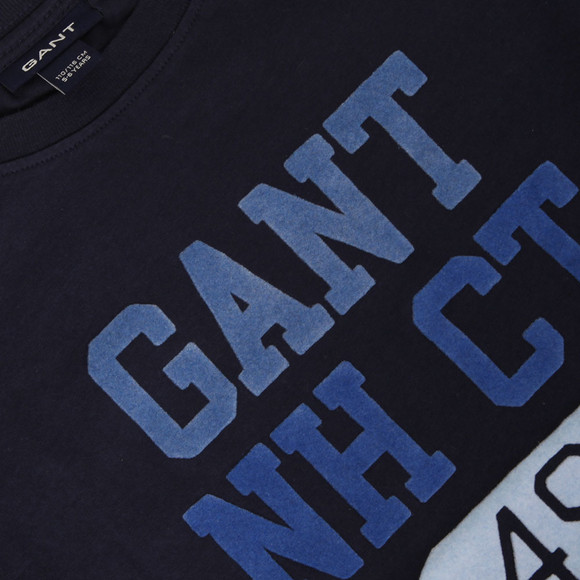 Gant Boys Blue Gant M.M. Gant NH CT 49 Crew Tee main image