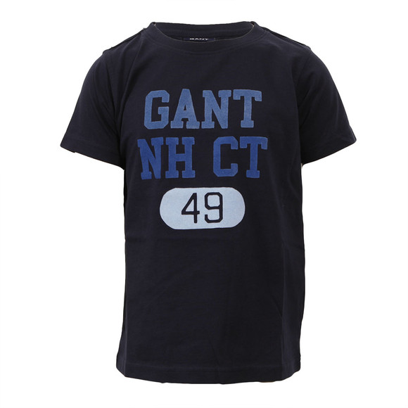 Gant Boys Blue Gant M.M. Gant NH CT 49 Crew Tee main image