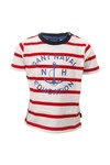 Gant Boys Red Gant M.M. Gant Naval Striped Tee