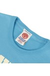 Franklin & Marshall Mens Blue Large Classic Logo Crew Tee