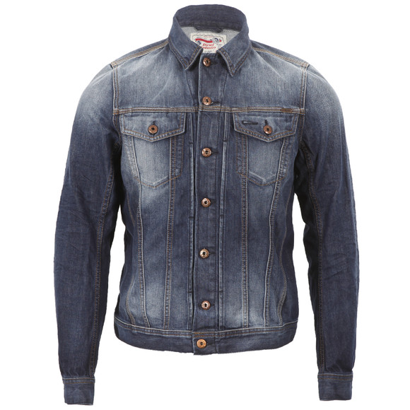 Diesel Mens Blue Diesel Elshar Denim Jacket #1