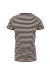 Suit Mens Blue Suit Barry Navy Stripe Crew Tee