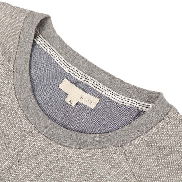Suit Mens Grey Suit Boy Pocket Crew Sweat main image