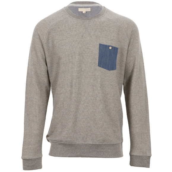 Suit Mens Grey Suit Boy Pocket Crew Sweat main image