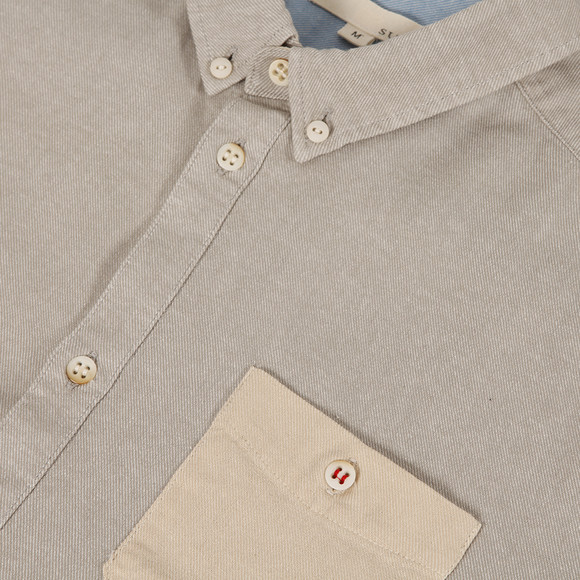 Suit Mens Grey Suit Danny Grey Contrast Pocket Shirt main image