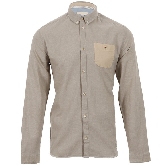 Suit Mens Grey Suit Danny Grey Contrast Pocket Shirt main image