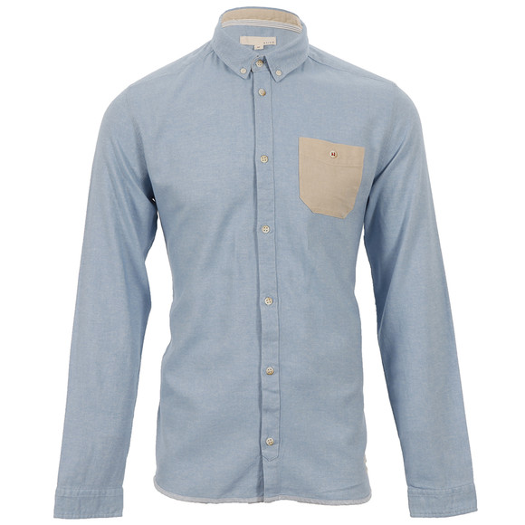 Suit Mens Blue Suit Danny Sky Contrast Pocket Shirt main image
