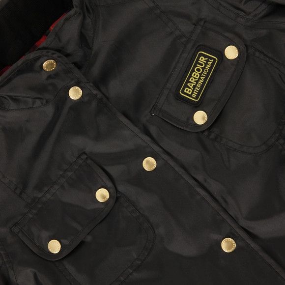 Barbour International Womens Black Barbour Vintage International Jacket #2