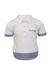 Timberland Boys White Timberland T95647 Polo