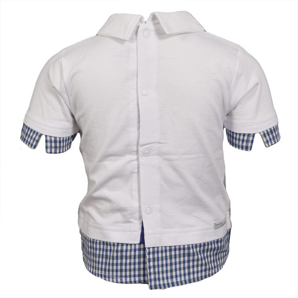 Timberland Boys White Timberland T95647 Polo main image
