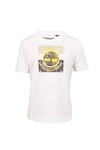 Timberland Boys White Timberland T25F03 Crew Tee