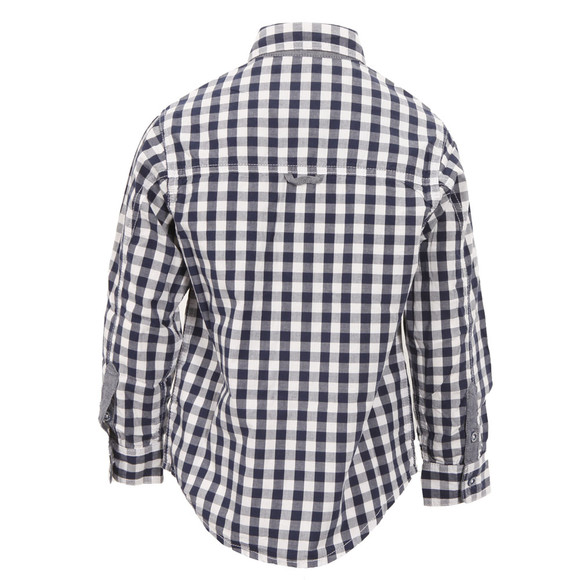 Timberland Boys Blue Timberland T25F16 Check Shirt main image