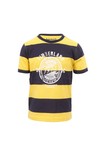 Timberland Boys Black Timberland T25F43 Stripe Crew Tee