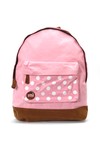 Mi Pac Unisex Pink Polkadot Pocket Print Backpack