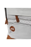 Mi Pac Unisex Grey Nordic Pocket Print Backpack