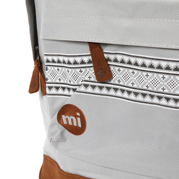 Mi Pac Unisex Grey Nordic Pocket Print Backpack main image