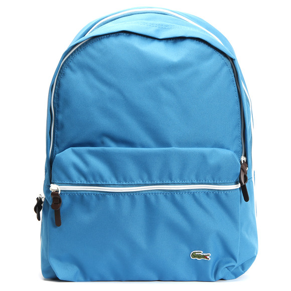 Lacoste Mens Blue Lacoste NF0661CP Turkish Tile Backpack #1