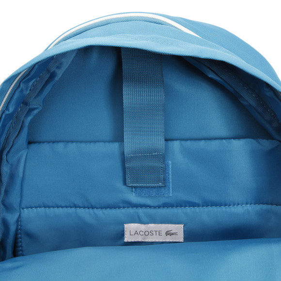 Lacoste Mens Blue Lacoste NF0661CP Turkish Tile Backpack #3