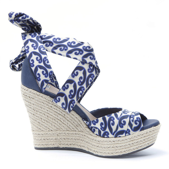 Ugg Womens Black Lucianna Marrakech Wedge Sandal #3