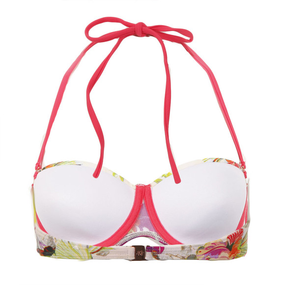 Ted Baker Womens Pink Ted Baker Marleni Treasured Orchid Balconette Bikini Top  #2