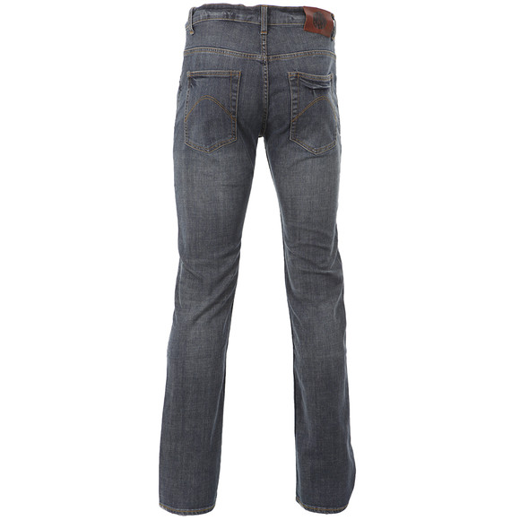 Pretty Green Mens Blue Pretty Green Stone Wash Straight Jean main image