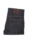 Pretty Green Mens Blue Pretty Green Raw Straight Jean