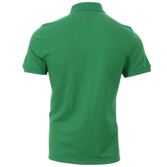 Lacoste Mens Green Lacoste PH1211 Chlorophylle Slim Fit Polo Shirt main image