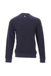 Pretty Green Mens Blue Pretty Green Neps Navy Crew Sweat