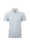 Pretty Green Mens Blue Pretty Green Sky Polka Dot Polo