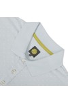 Pretty Green Mens Blue Pretty Green Sky Polka Dot Polo