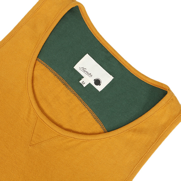 Humor Mens Gold Humor Capone Gold Plain Vest main image
