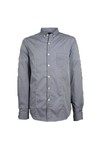 Pretty Green Mens Blue Pretty Green Cotton Navy Gingham Shirt