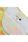 Humor Mens Multicoloured Humor Capone Green Gecko Camo Print Vest