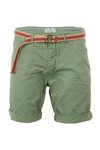 Scotch & Soda Mens Green Scotch & Soda 81101 Jade Green Twill Short