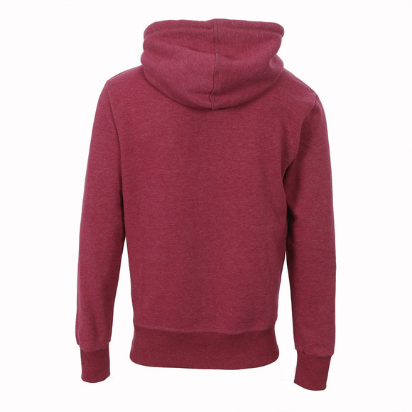 Superdry Mens Red Vintage Logo Entry-Hood main image